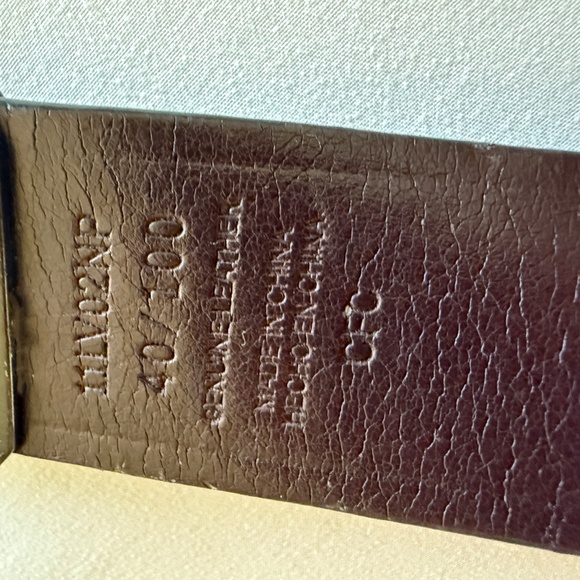 Levi's Mens Black Leather Belt Size 40 - Picture 6 of 6